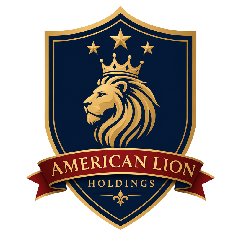 American Lion Holdings shield logo
